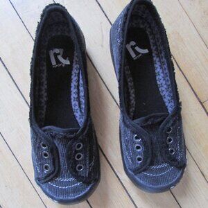 Report Shoes Corduroy Rubber Size 7 Like New